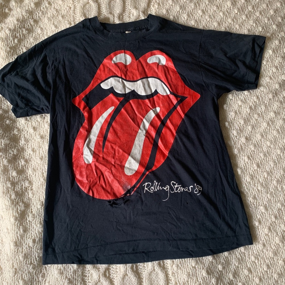 Vintage Rolling Stones Tee ‘89
